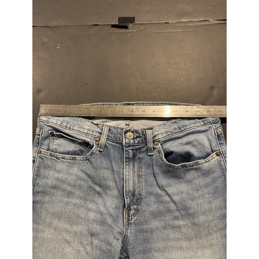 Levi's 514 Straight Fit Jeans Men's 34x32 Light Wash Denim - Picture 2 of 9